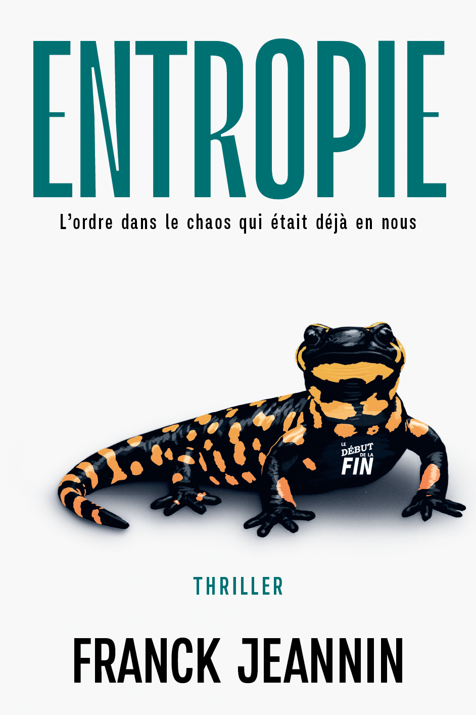 Couverture du roman Entropie par Franck Jeannin